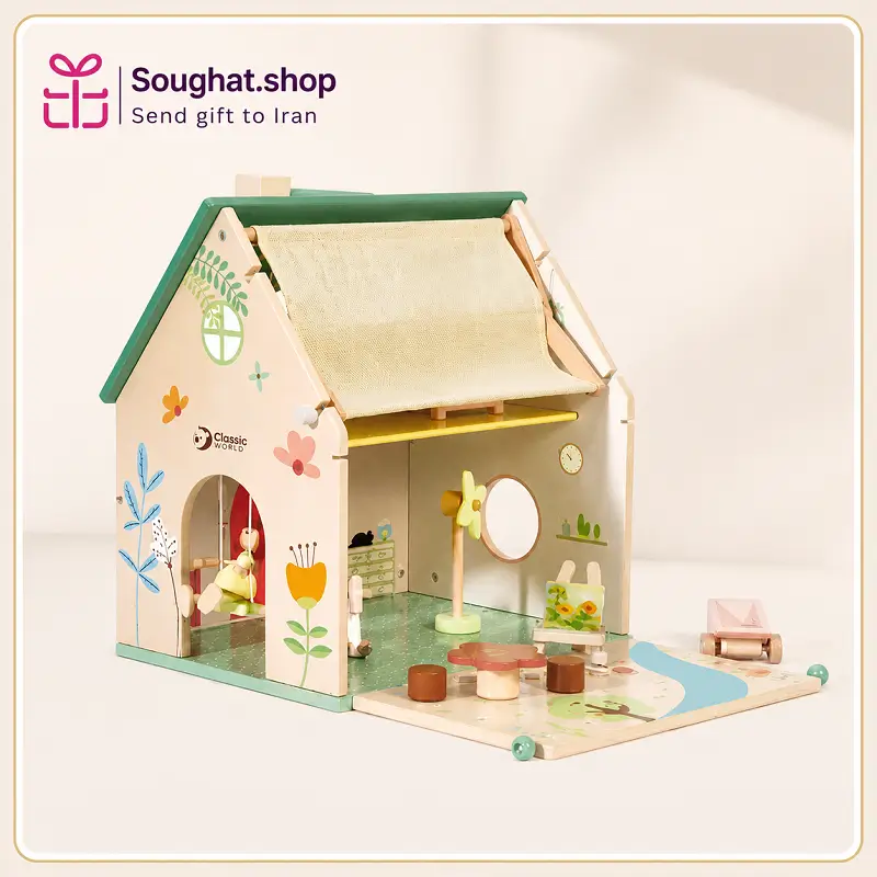 Classic World Wooden Flower Cottage
